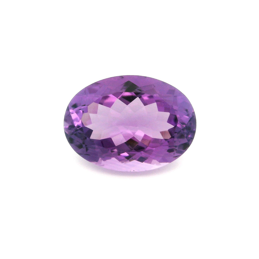 Oval Purple Amethyst 6.39ct loose gemstone