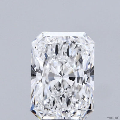 Radiant Lab-Grown Diamond 3.02ct D VVS1