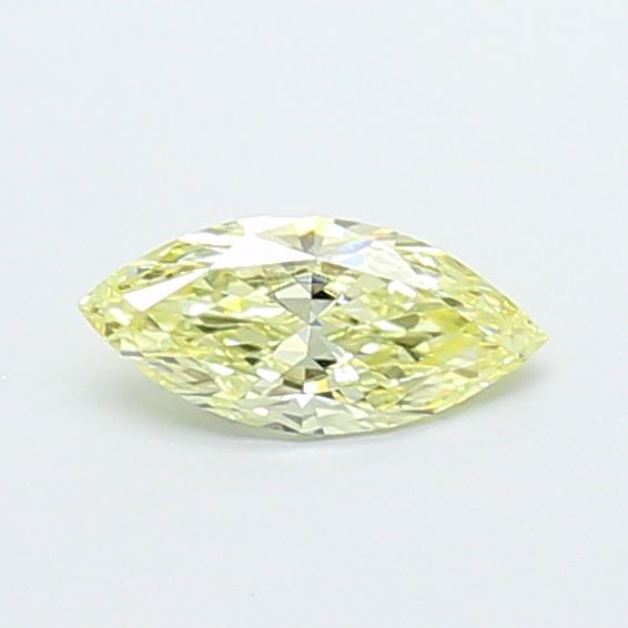 Marquise Fancy Light Yellow Lab-grown Diamond 0.33ct VS1 loose diamond