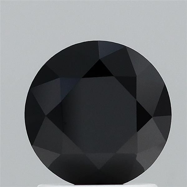 Round Fancy Black Lab-grown Diamond 1.52ct loose diamond