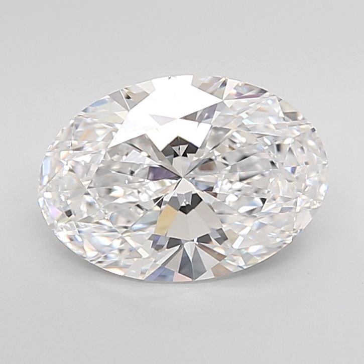 Oval Lab-Grown Diamond 2.74ct D VVS1