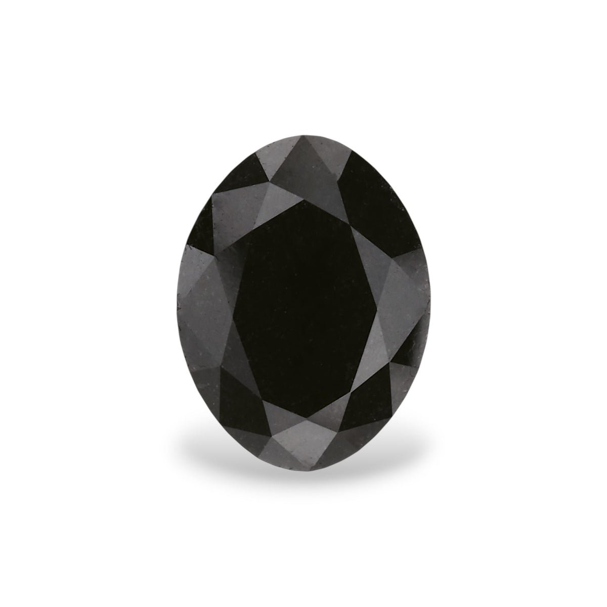 Oval Fancy Black Natural Diamond 1.67ct VVS2 loose diamond