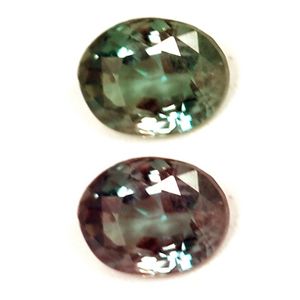 Oval Green Alexandrite 0.74ct loose gemstone