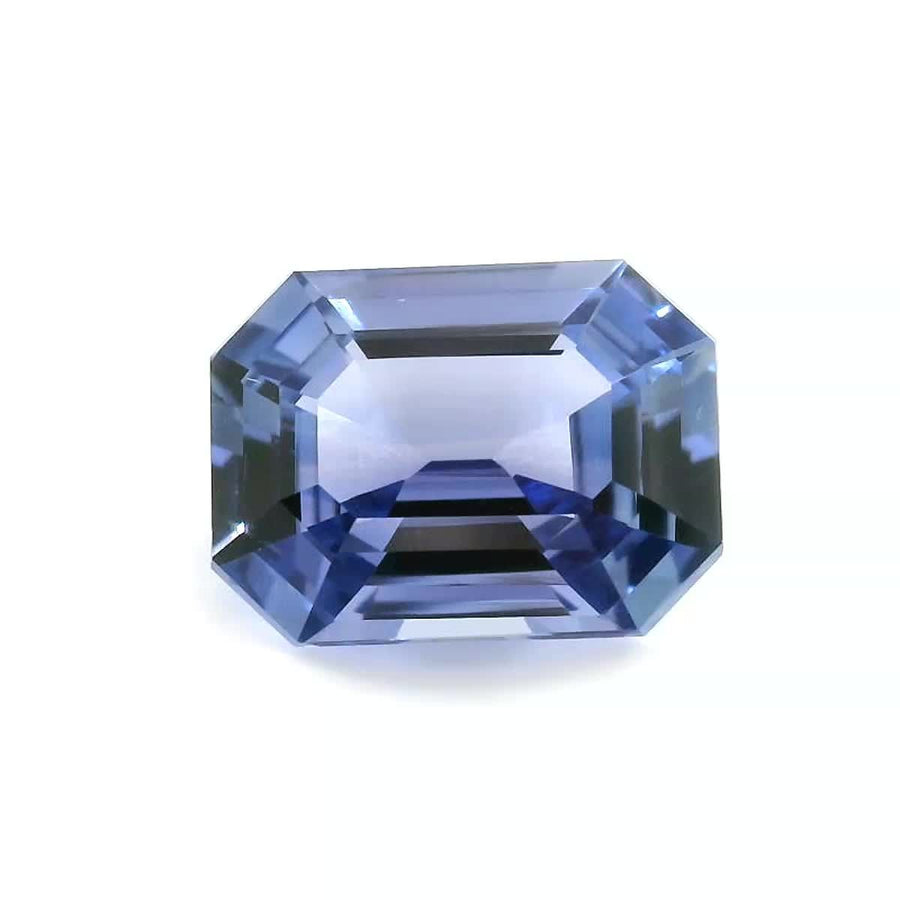 Emerald Blue Sapphire 5.1ct loose gemstone