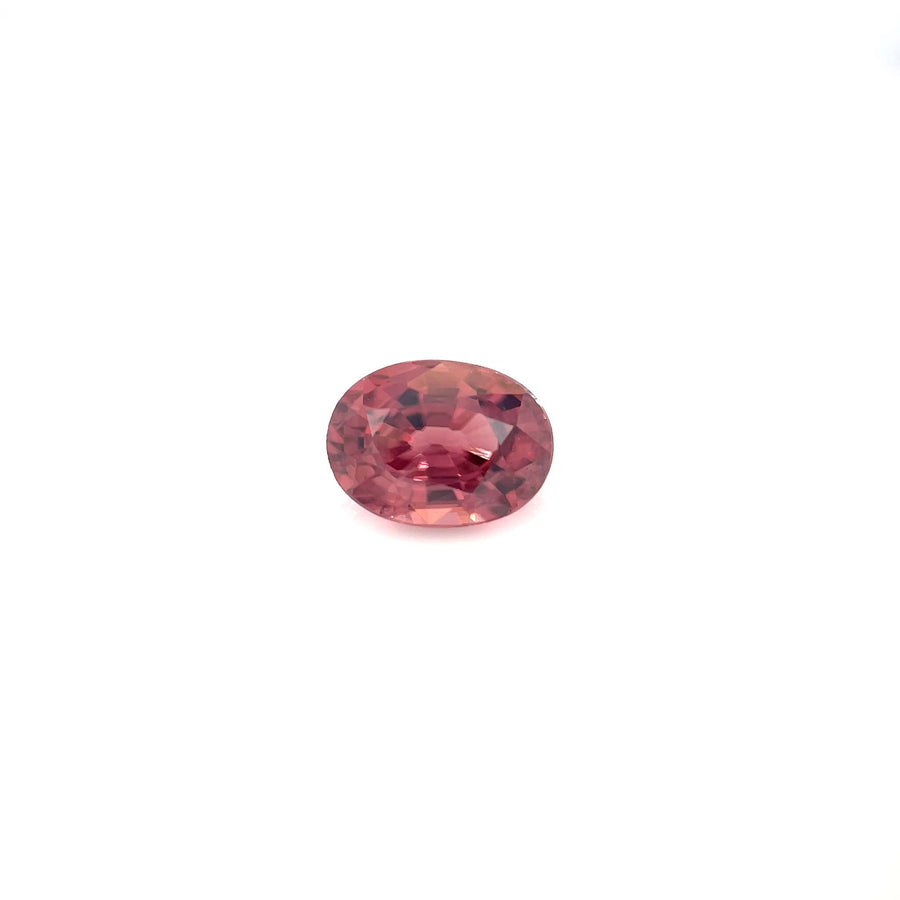 Oval Pink Zircon 1.17ct loose gemstone