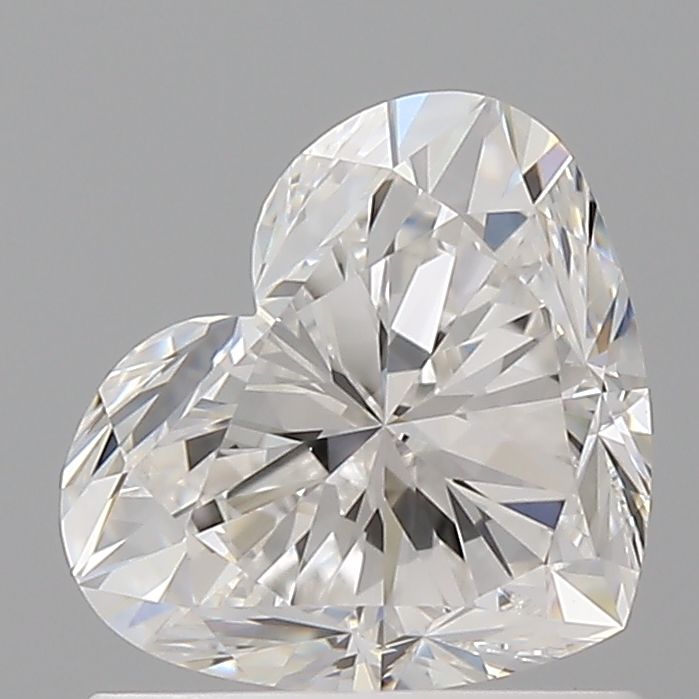Heart Natural Diamond 0.91ct F VS1
