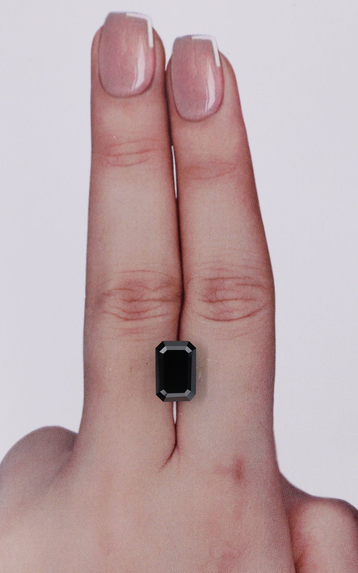 Emerald Black Natural Diamond 3.06ct loose diamond