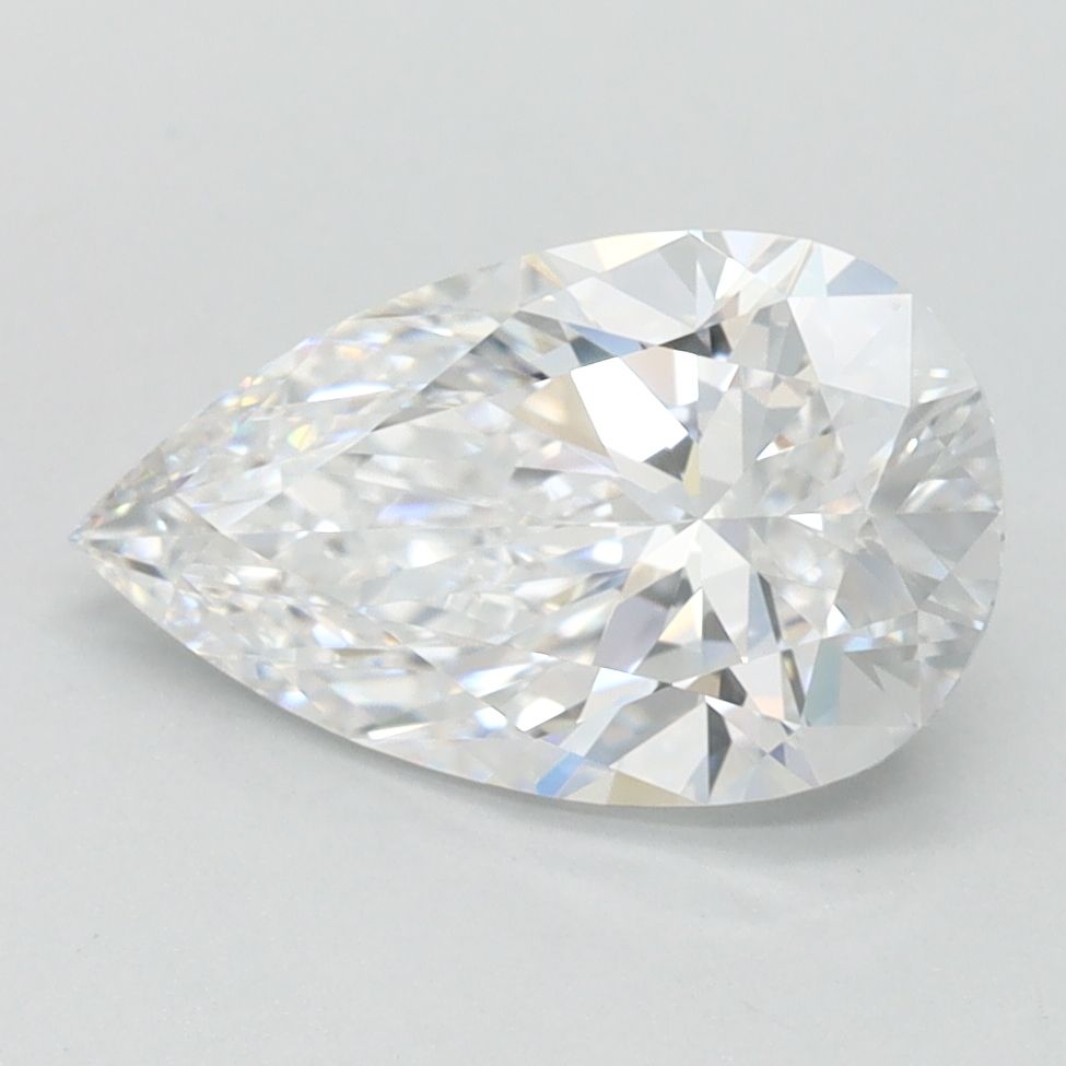 Pear Lab-Grown Diamond 1.52ct D IF