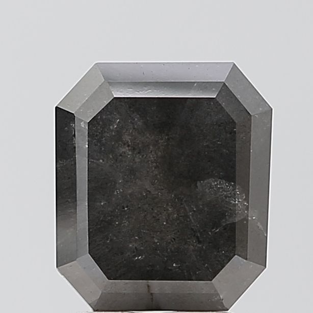Emerald Salt And Pepper Natural Diamond 3.37ct VS1 loose diamond