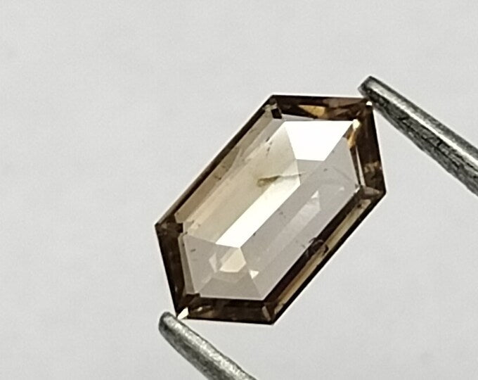 Hexagonal Brown Natural Diamond 0.33ct I3 loose diamond