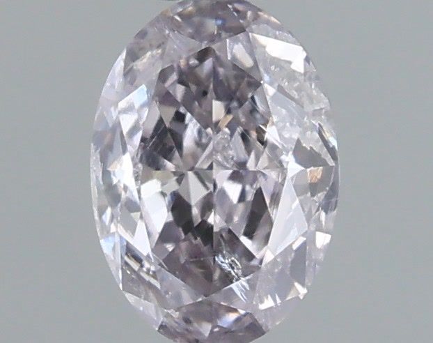 Oval Fancy Brown Purple Natural Diamond 0.34ct I2 loose diamond