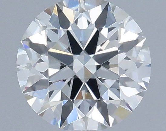 Round Very Light Yellow Green Natural Diamond 0.34ct VVS2 loose diamond