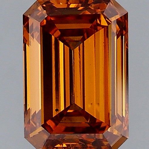 Emerald Fancy Vivid Orange Lab-grown Diamond 1.46ct VS2 loose diamond