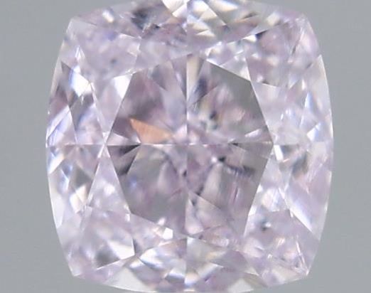 Cushion Fancy Light Purplish Pink Natural Diamond 0.25ct SI2 loose diamond