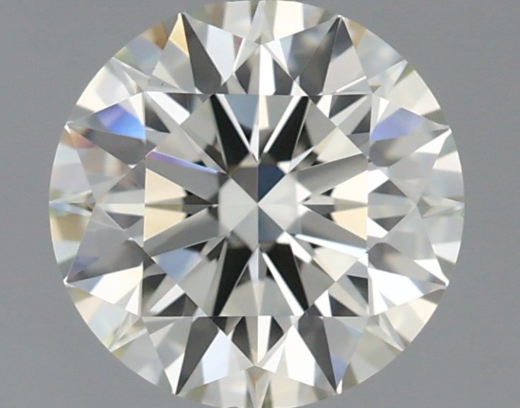 Round Very Light Yellow Green Natural Diamond 1.02ct VS1 loose diamond