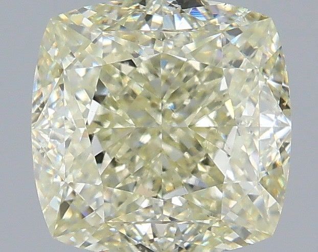Cushion Fancy Light Green Natural Diamond 3.03ct VS2 loose diamond