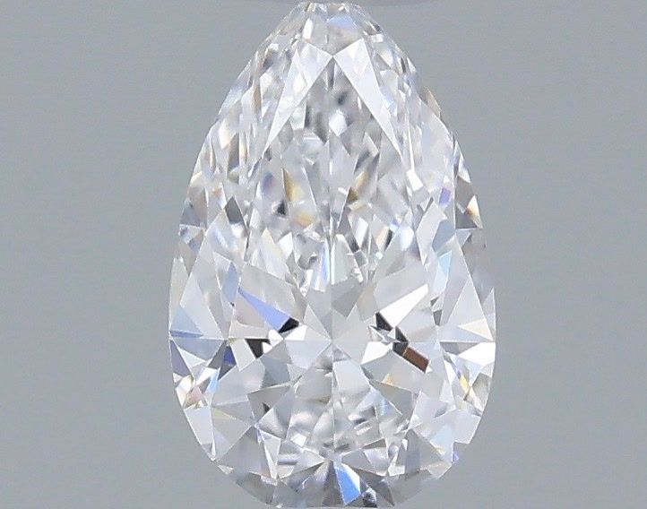 Pear Natural Diamond 0.32ct D VS2