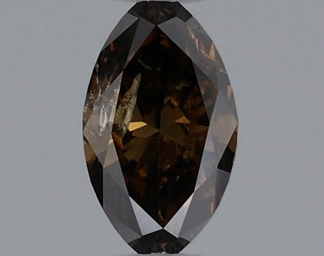 Marquise Fancy Dark Brown Natural Diamond 0.27ct loose diamond