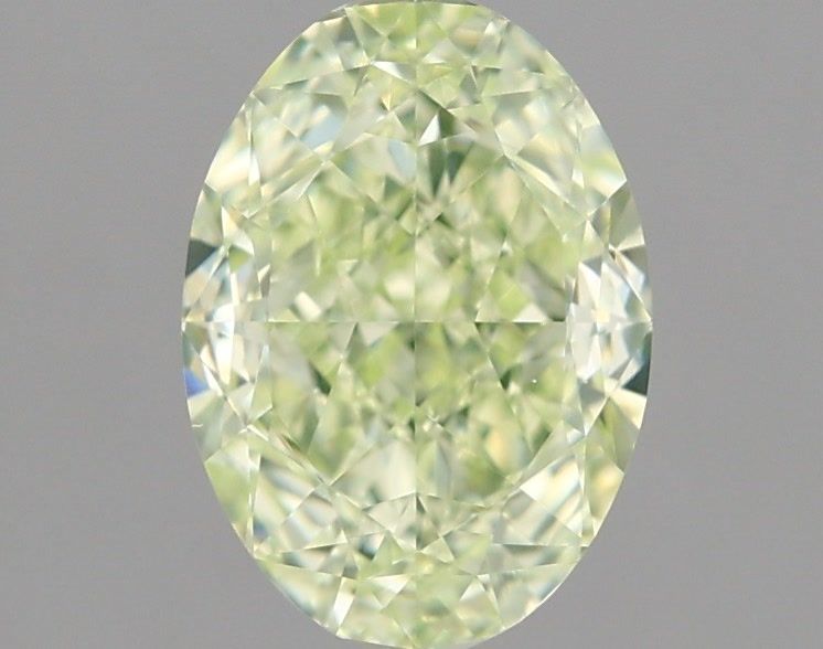Oval Fancy Yellowish Green Natural Diamond 1.63ct VS2 loose diamond