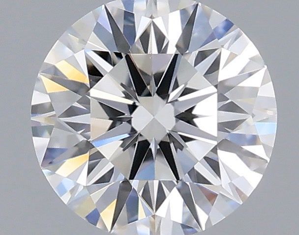 Round Natural Diamond 0.65ct D VS2