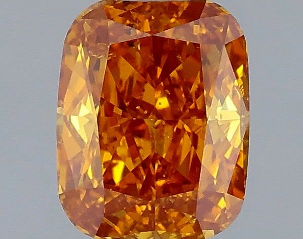 Cushion Fancy Deep Yellowish Brown Natural Diamond 0.41ct SI2 loose diamond