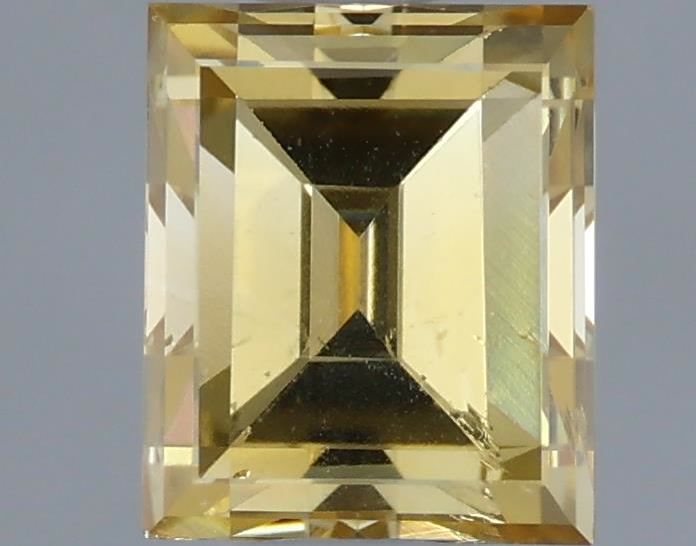 Baguette Fancy Intense Yellow Natural Diamond 0.31ct loose diamond