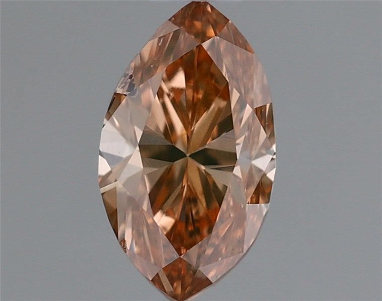 Marquise Fancy Deep Brownish Yellowish Orange Natural Diamond 0.33ct loose diamond