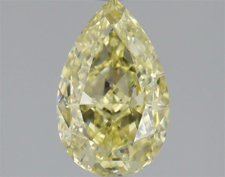 Pear Yellow Natural Diamond 1.44ct SI2 loose diamond