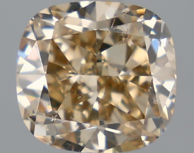 Cushion Fancy Yellowish Brown Natural Diamond 1.5ct SI2 loose diamond