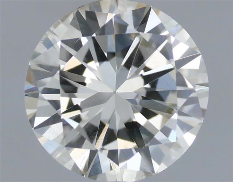 Round Fancy Light Grayish Yellowish Green Natural Diamond 0.43ct loose diamond