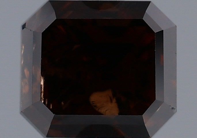 Emerald Fancy Dark Orangey Brown Natural Diamond 1.09ct loose diamond