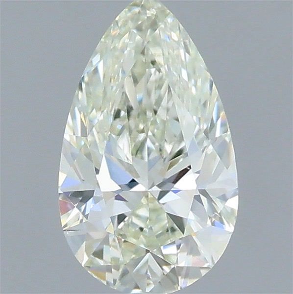 Pear Natural Diamond 0.50ct H VS1
