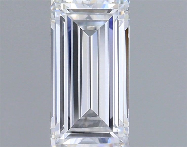 Baguette Natural Diamond 0.50ct D VVS2