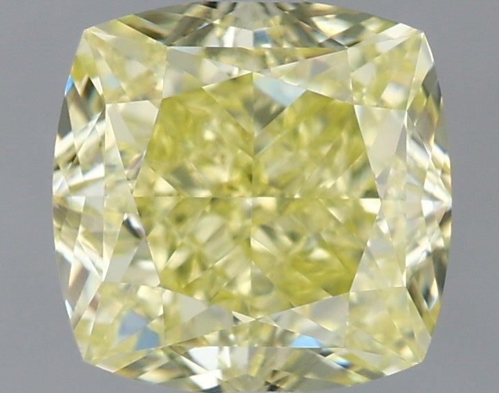 Cushion Fancy Yellow Natural Diamond 1.82ct VS1 loose diamond