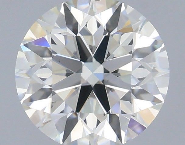Round Natural Diamond 0.61ct H VS1