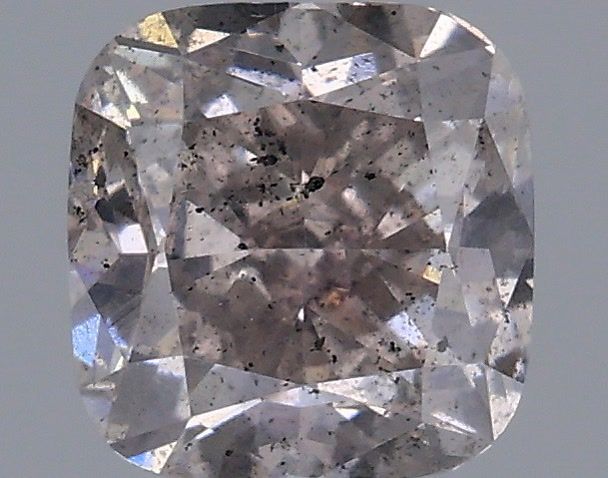 Cushion Fancy Pinkish Brown Natural Diamond 0.5ct I1 loose diamond