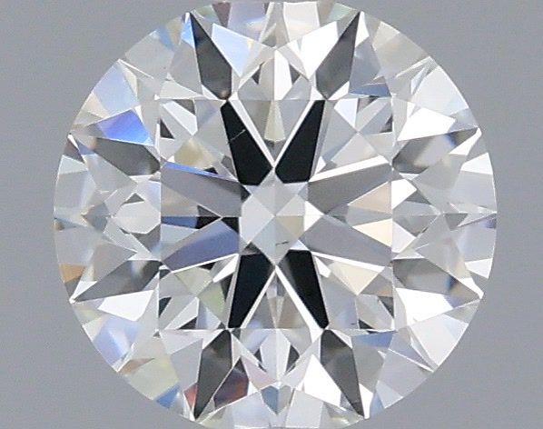 Round Natural Diamond 0.59ct E VS2