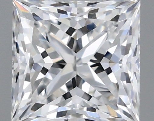 Princess Natural Diamond 0.51ct D VVS2