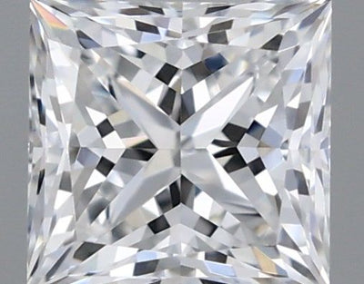 Princess Natural Diamond 0.51ct D VVS2