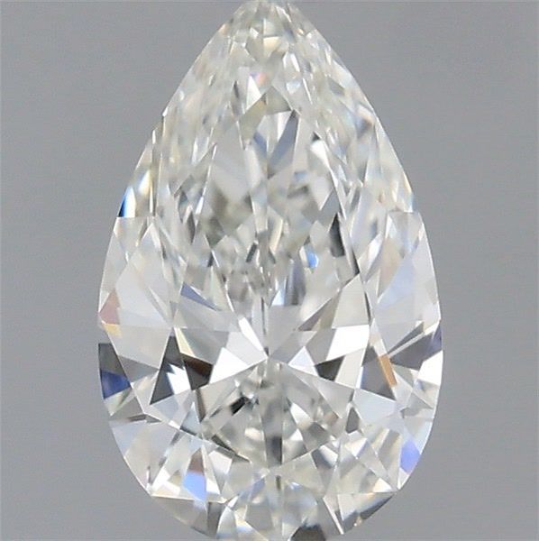 Pear Natural Diamond 0.31ct F VVS2