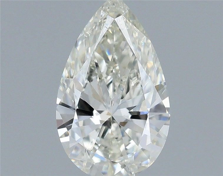 Pear Natural Diamond 0.57ct H VS1