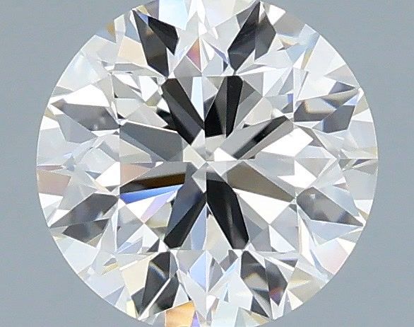 Round Natural Diamond 0.84ct H IF