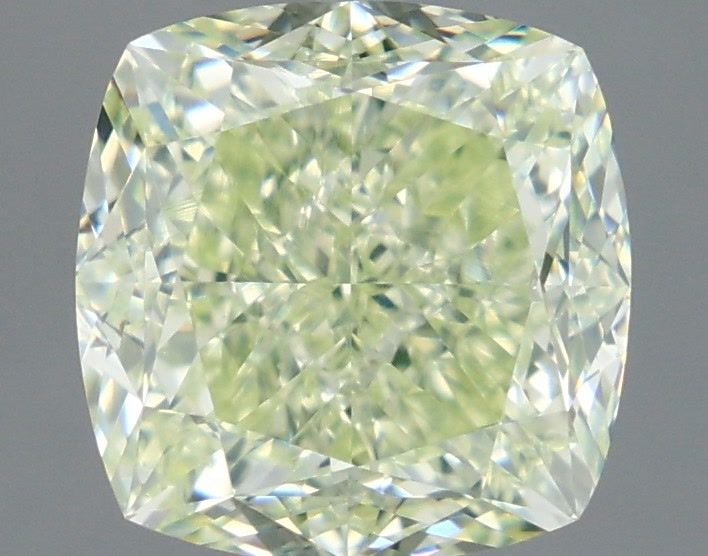 Cushion Fancy Light Green Natural Diamond 5.1ct VS1 loose diamond