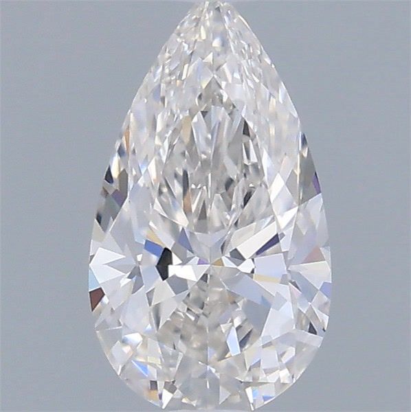 Pear Natural Diamond 0.61ct G VVS1