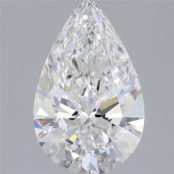 Pear Lab-Grown Diamond 2.58ct D VVS1