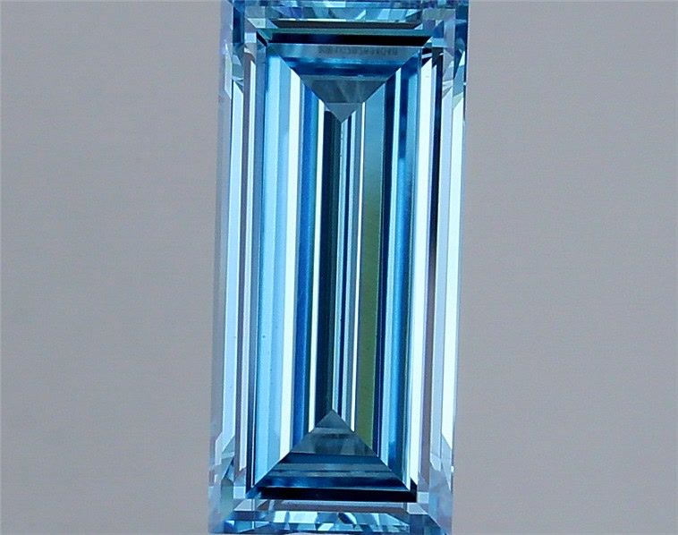 Baguette Fancy Vivid Blue Lab-grown Diamond 1.09ct VS1 loose diamond