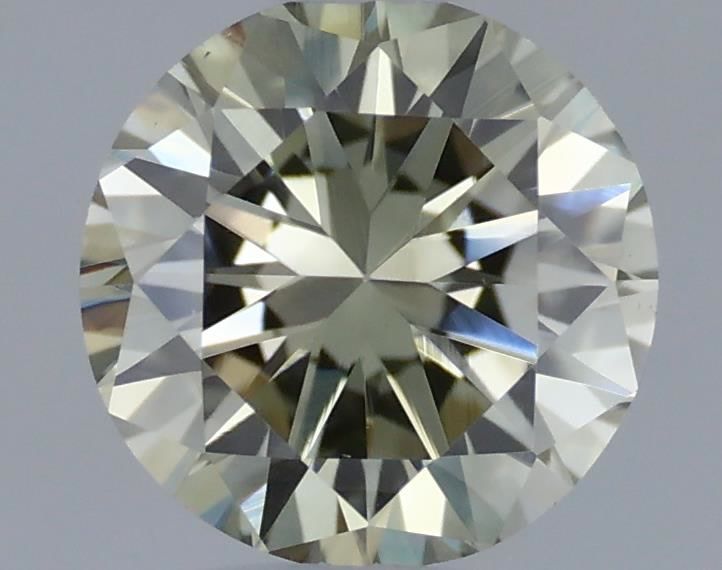Round Fancy Gray Yellowish Green Natural Diamond 0.25ct loose diamond
