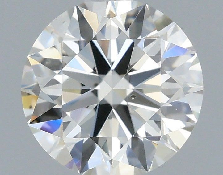 Round Natural Diamond 0.65ct H VS2