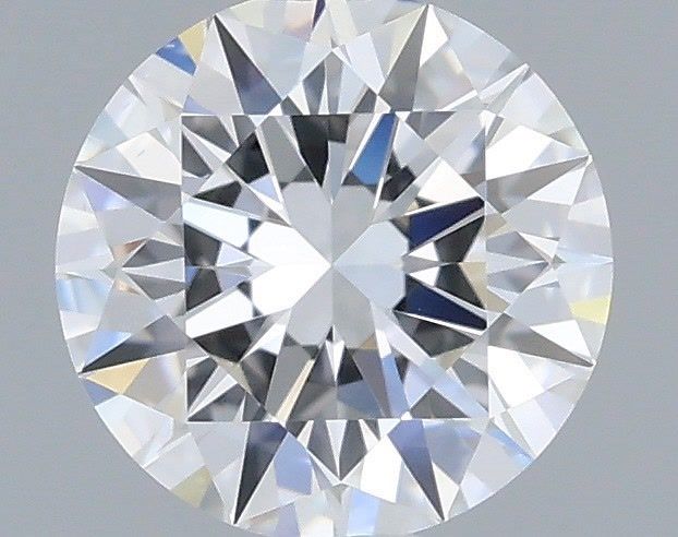 Round Natural Diamond 0.52ct D VS1
