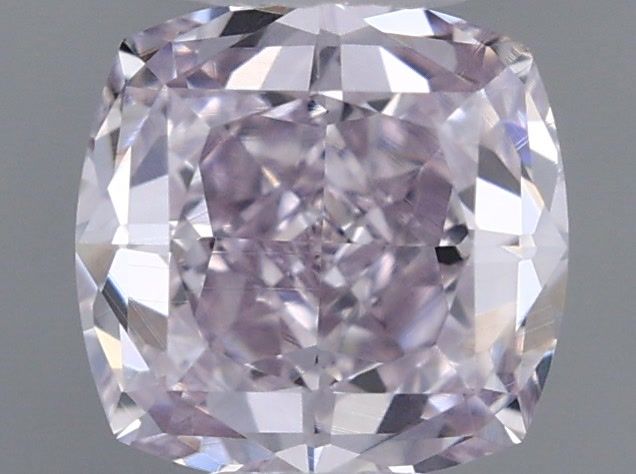 Cushion Fancy Pinkish Purple Natural Diamond 0.41ct VVS2 loose diamond